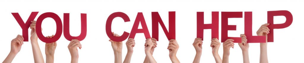 You can help